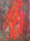 Rotes Feld, 2014, Acryl auf Leinwand, 100x80